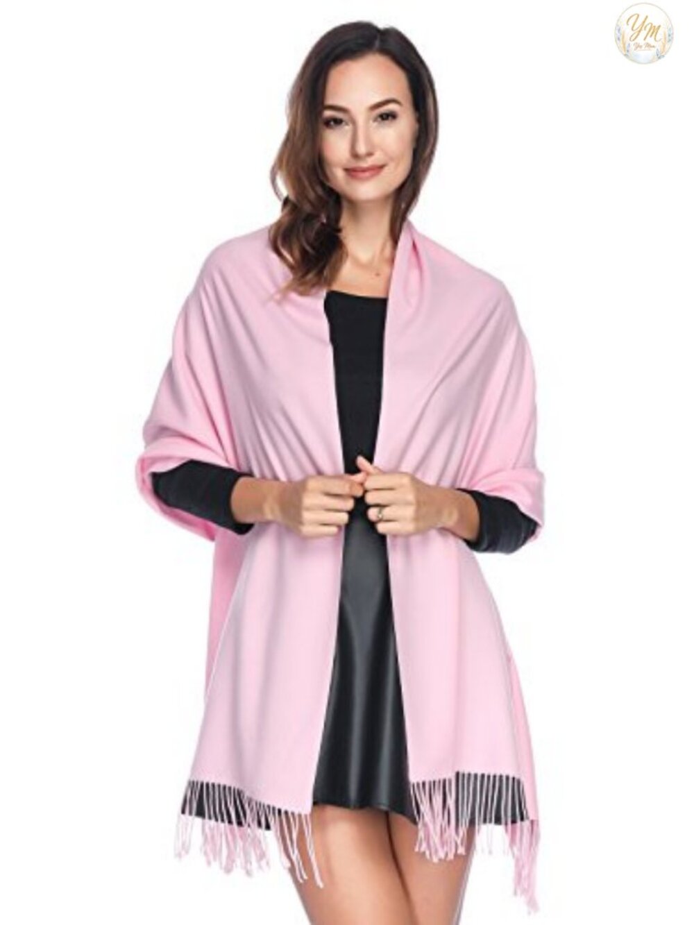 Viscose Polyester Pashmina Shawl Wrap for Evening Dresses Wedding